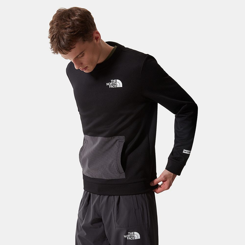 The North Face Sweater Mens Australia - The North Face Mountain Athletics Black Hiking (SOG-813425)